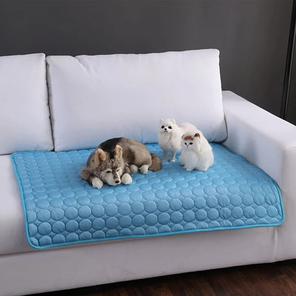 Tapete Refrescante para Cães e Gatos — Cama Fria de Verão